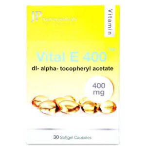 JP Vital Vitamin E 400 mg 30 Capsules